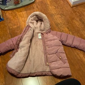 EUC - Marks and Spencer’s (England) girls winter coat.